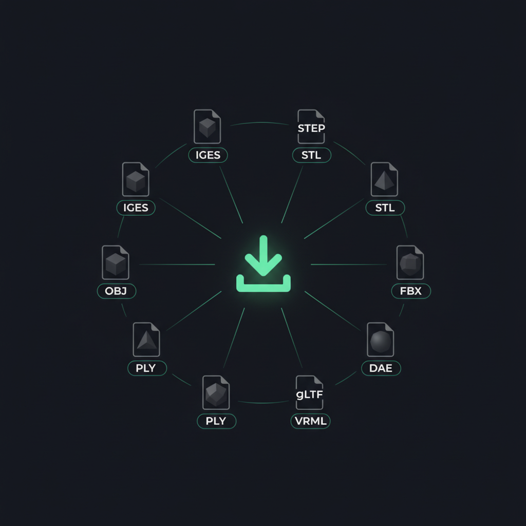 3D model format conversion