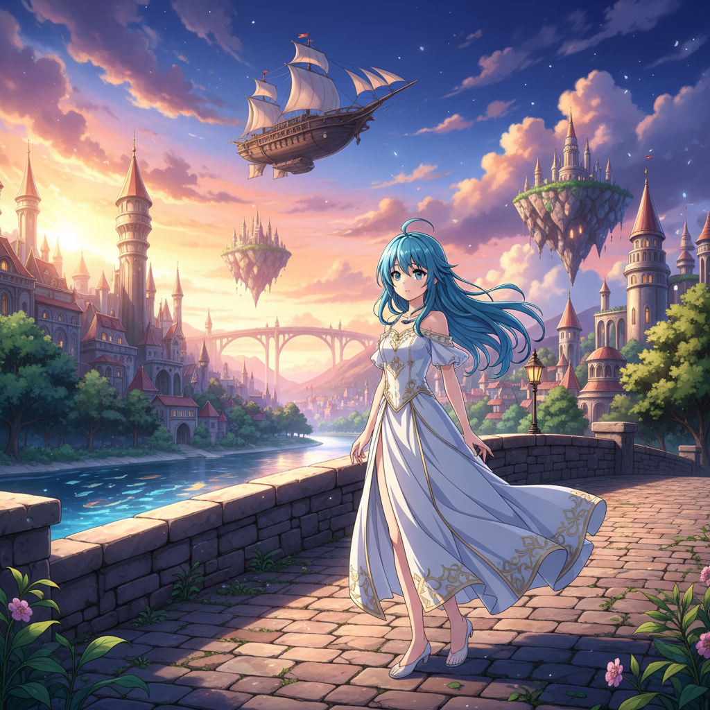 4K anime after AI upscaling