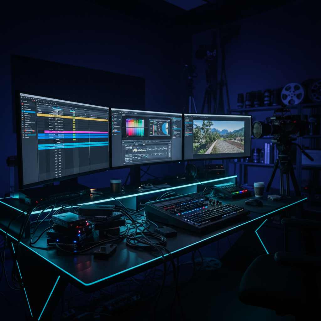 Compress Film & Video Production Footage