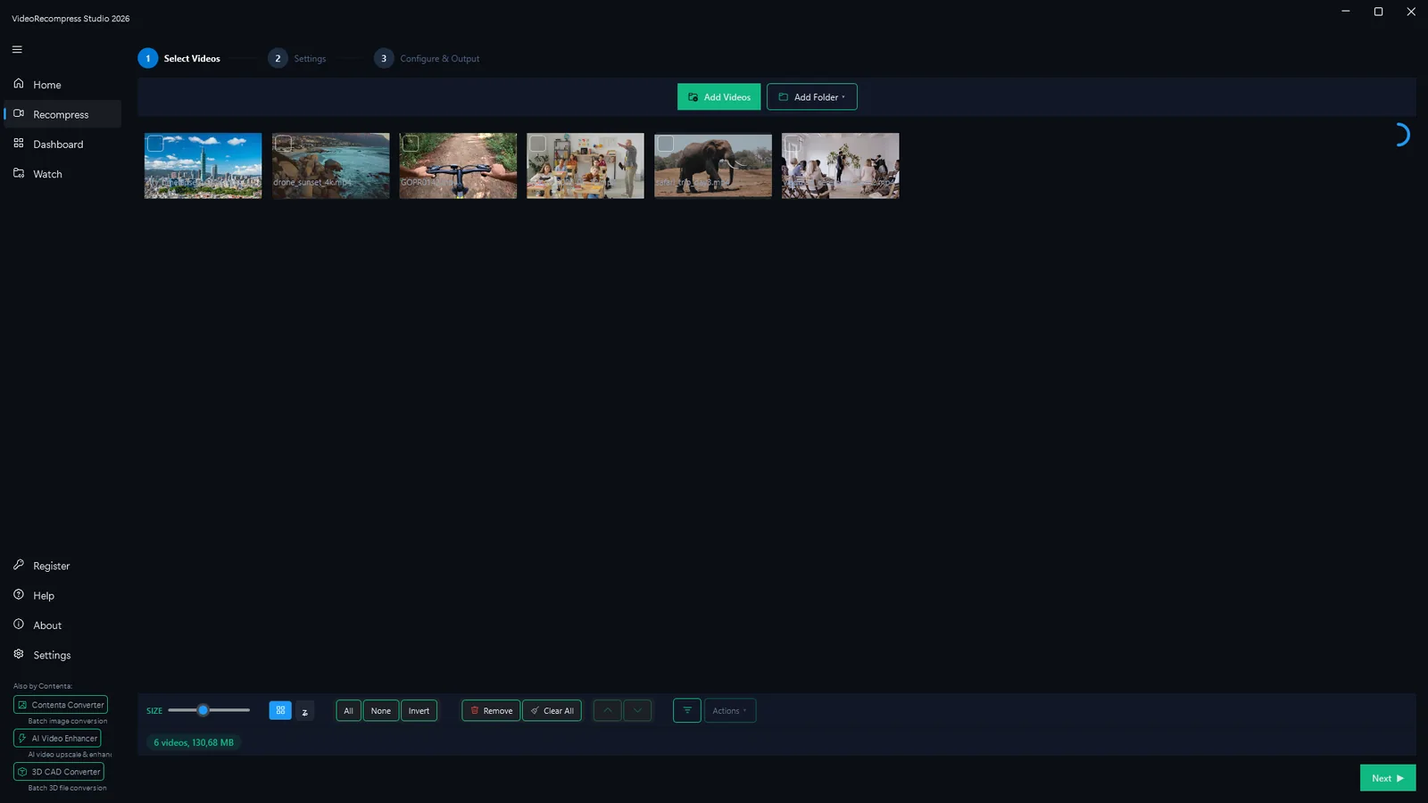 VideoRecompress Studio